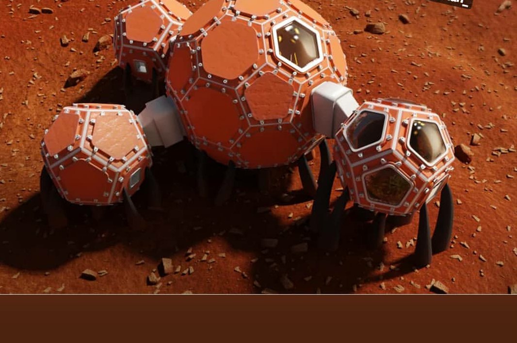 NASA'nın düzenlediği "Uzay'da Yapabilecek En İyi Sığınak" yarışmasının kazananı bu tasarım oldu. Gelecek yıllarda olası bir Mars yolculuğunda ilk evler bu şekilde olacak..