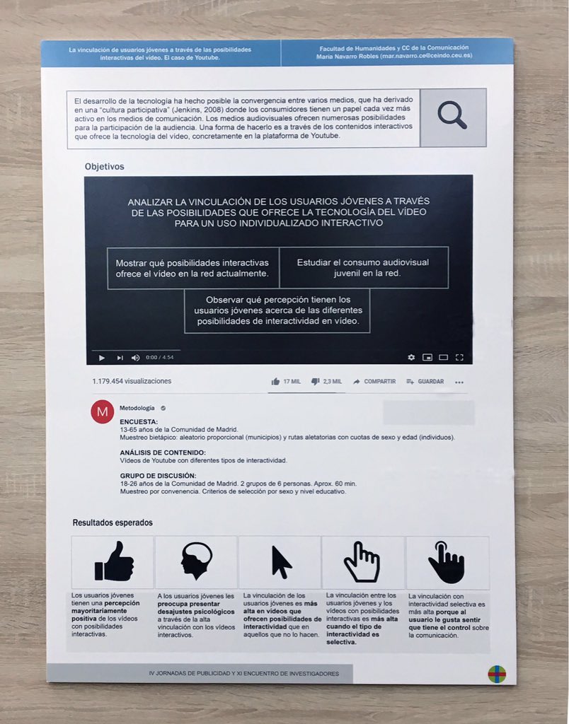 CITECCEU's tweet photo. #DoctoHumyCom 🎓 Estos son los pósters expuestos por nuestros investigadores en formación de #ComunicaciónSocial @CEINDO_CEU en las IV Jornadas de Publicidad y el XI Encuentro de Investigadores organizado por @USPCEU #JornadasTalentoCEU https://t.co/pASGQVUXON