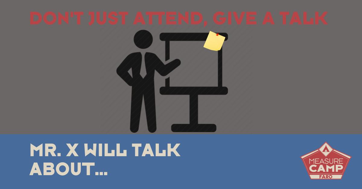 1 - Send us your best photo;
2 - Let us know what you’ll be talking about - a small word is enough (e.g. The Weather, Brexit...or something more predictable and Analytics related); 3 - We will love to know and will be happy to share (smthg like the above with a personal touch)