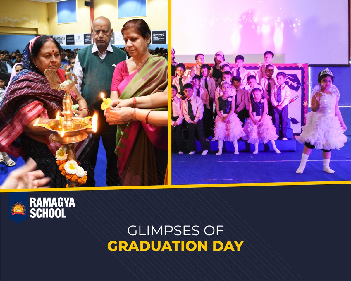 ramagya_school's tweet photo. #GraduationDayCeremony
Ramagya School, Noida organized the Graduation Day Ceremony on 16th March in the school premises. The school atrium wore a festive look, illuminated with shining faces of kindergarten students of Ramagya School, Noida, Greater Noida, Kausambi and Dadri. https://t.co/7rk2EBtGqG