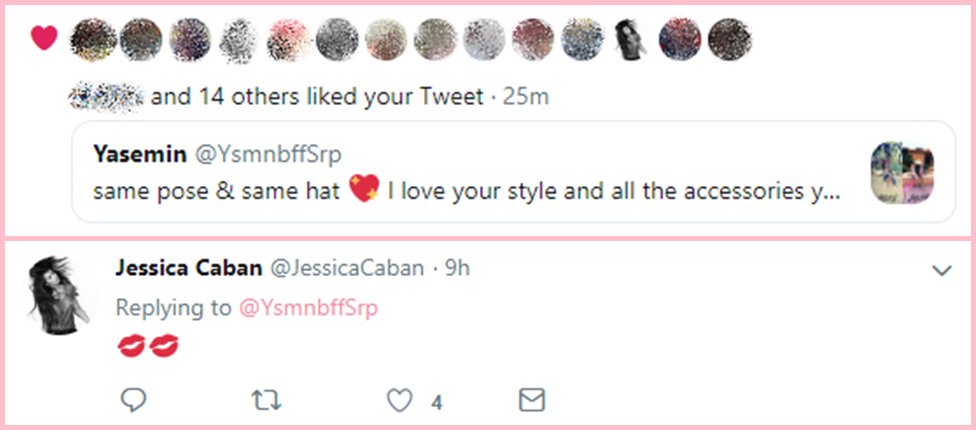 yaseminprtect's tweet photo. thank you sooooooooo much my honey 💘💘💘 @JessicaCaban #JessicaCaban https://t.co/PeYQGM9R7R