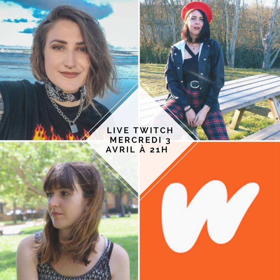 PlumesduWeb's tweet photo. Ce soir, mercredi 3 avril, notre auteure Jennifer Guerrieri sera en live twitch avec Birdy Li et NiNe Gorman. Le direct sera centré sur Wattpad. Les auteures parleront de leurs expériences sur la plateforme mais aussi de leurs premiers pas dans le monde de l'édition. https://t.co/Zwlqs9LapI