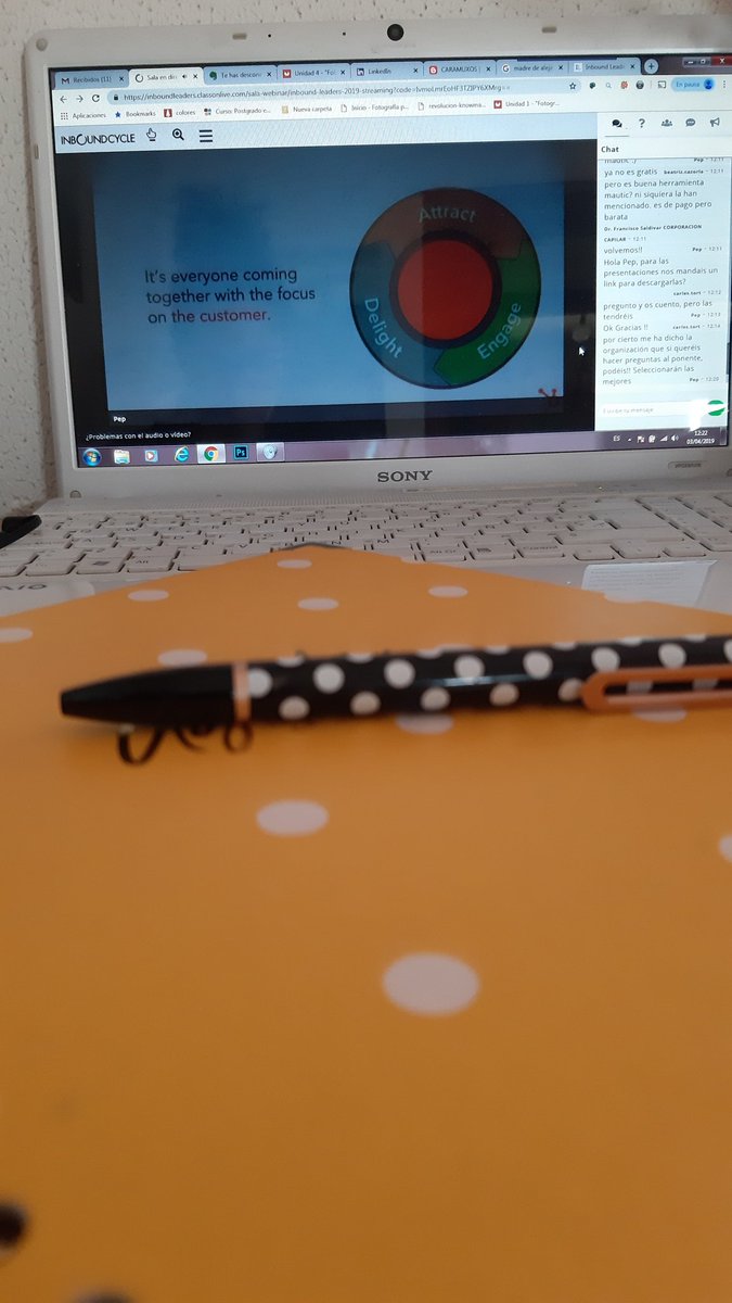 #INLeaders19 customer? The flywheel....ponencia de 10 de <a href="/ChrisLoDolce/">Christopher LoDolce</a> 

<a href="/InboundLeaders/">Inbound Leaders</a>