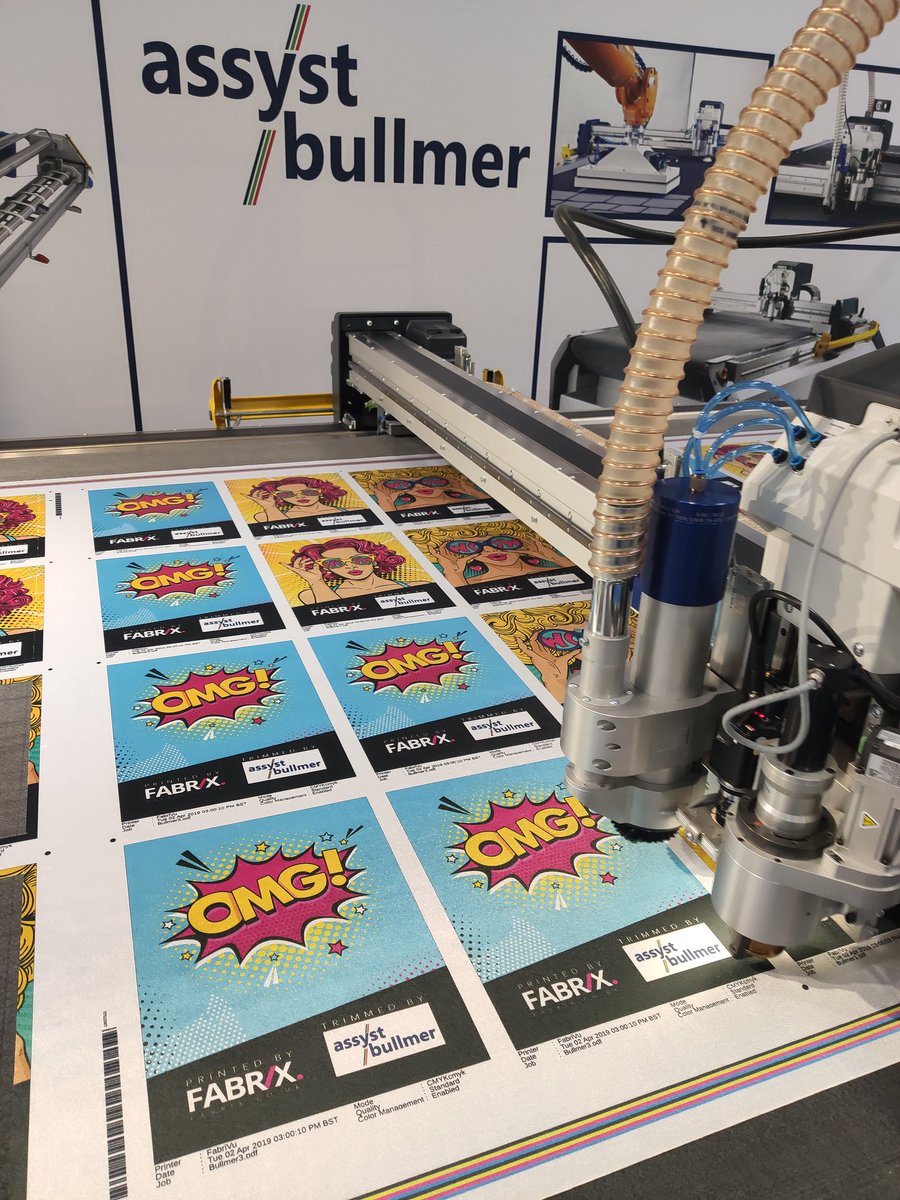 Thanks <a href="/colourgraphics/">Colour Graphics</a> for fantastic #OMG print and great #graphics for the stand J12 <a href="/Signanddigital/">Sign & Digital UK</a>