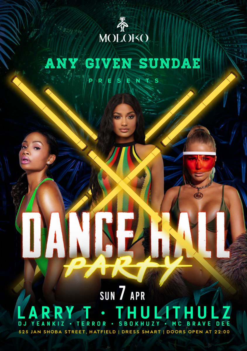 thulithulz_dj's tweet photo. It's another episode of #AnyGivenSundae the #Dancehall edition.
Let's meet up at @molokopretoria this Sunday for some #Reggae and #Dancehall
#LarryT #ThuliThulz #LNT #Pretoria #Moloko #SouthAfrica #Africa https://t.co/340OVddPA1