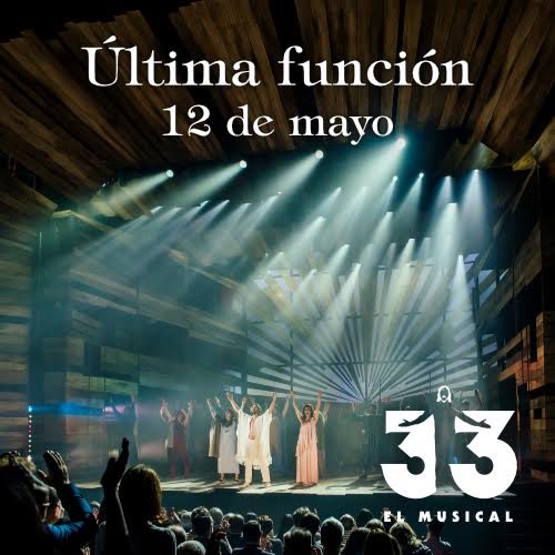 33elmusical's tweet photo. ¡Gracias a vosotros nos quedaremos hasta mayo! 🎉🎉🎉 https://t.co/fC1cpbB9pu