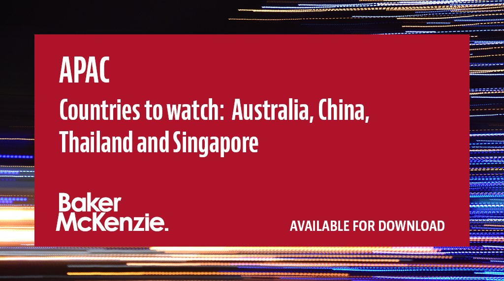 bakermckenzie's tweet photo. What is the regional outlook for APAC’s #employment law issues?  https://t.co/2BnYGGS51L  #horizonscanner https://t.co/uJZckOPRUY
