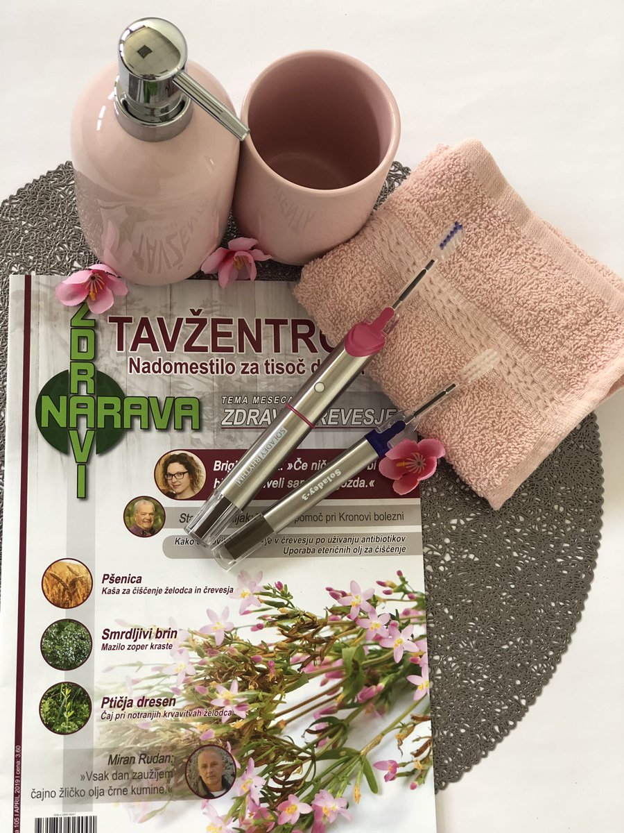 ETehnologija's tweet photo. Revija NARAVA ZDRAVI ze pri vasem prodajalcu casopisov.V njej boste prebrali tudi o nasih ionskih zobnih scetkah Soladey. Narocila➡️ https://t.co/LQh9ads08y #soladey #ionskazobnascetka #brezzobnepaste #zobozdravnik #druzina #otrok https://t.co/U2U3MXkfOZ