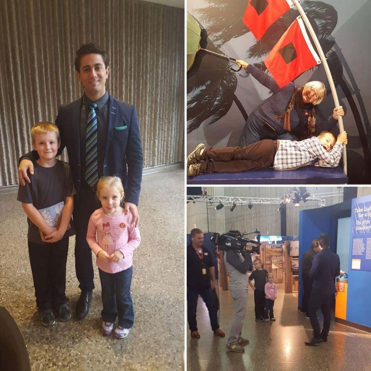 onedaywithNan's tweet photo. @ScottWx_TWN @OntScienceCtr @georgekourounis @gregoryalankopp Lol I remember that! I was invited to bring the grandkids to the early-morning media event. We had a blast! (See what I did there ๐) #wildWeatherTO https://t.co/NadSRa8Evn
