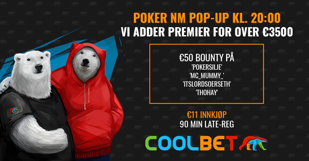 NM POP-UP I KVELD 20:00! €11 innkjøp, 90 min late-reg!

€50 bounty på undertegnede.