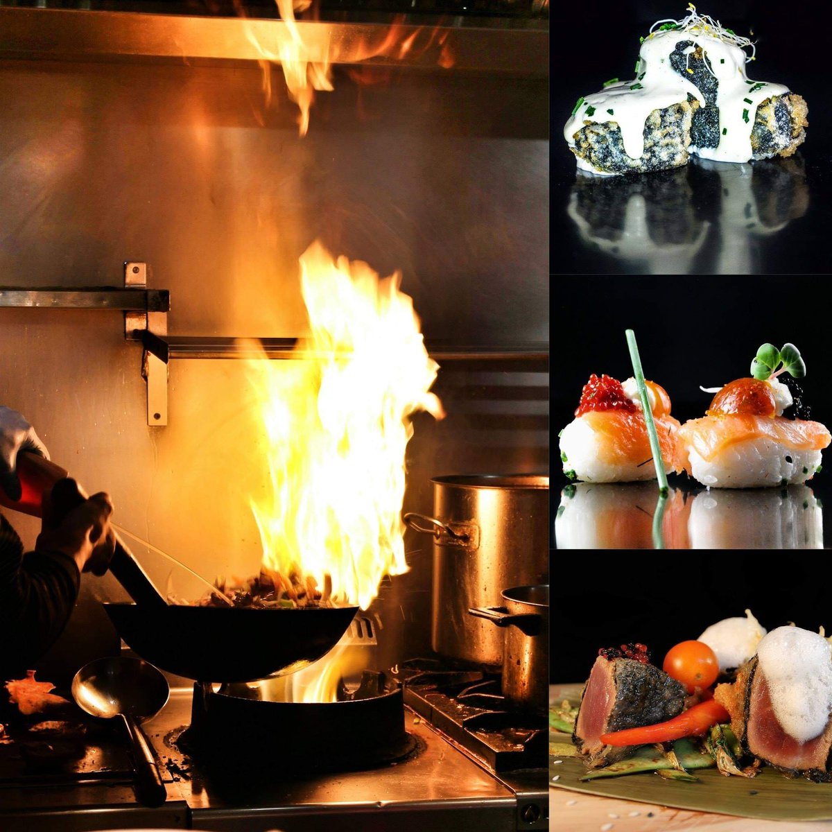 NazcaTapas's tweet photo. Esta noche volvemos! ๐๐ผ๐๐ผ๐๐ผ
#Sevillahoy #TDSGastro #TdsActualidad #GastronomiaSevilla #food #foodporn #Seville #tapas #slowfood #Gastro #Niguiris #wok #cocktails #makis #ceviche #NazcaTapas #SameSameButDifferent https://t.co/iTK6YgukE1