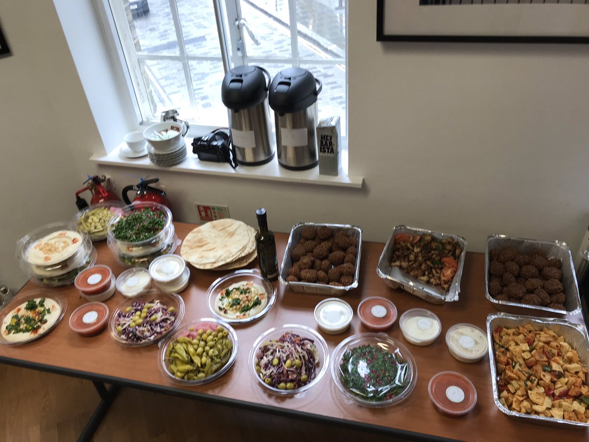 josephwillits's tweet photo. Also, great Syrian food from @Dukan41 on Leather Lane! https://t.co/eVnIAM1q6c