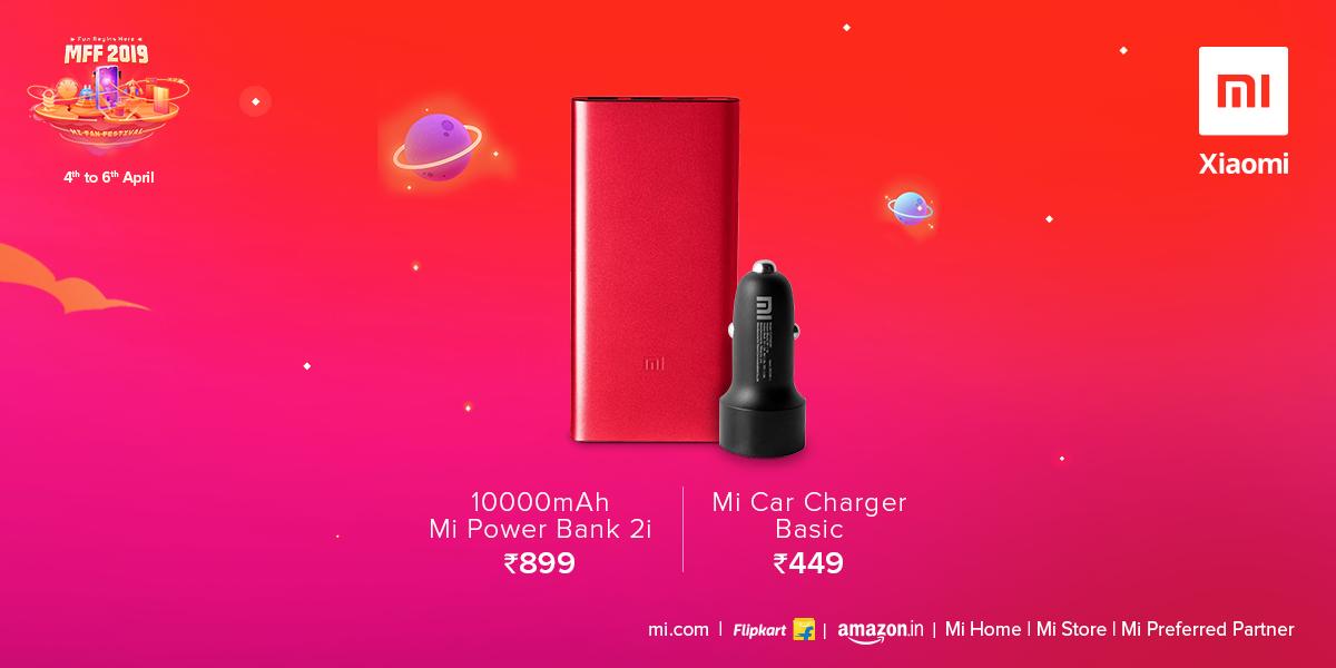 XiaomiIndia's tweet photo. Let's power you up! Buy the #MiPowerBank2i, #MiCarChargerBasic, and a lot more during the #MiFanFestival.
Stay tuned for more and #MakeTheMostOfMi > https://t.co/5tWlIY7apS
RT if you're excited! https://t.co/94Ip7Wzhx7