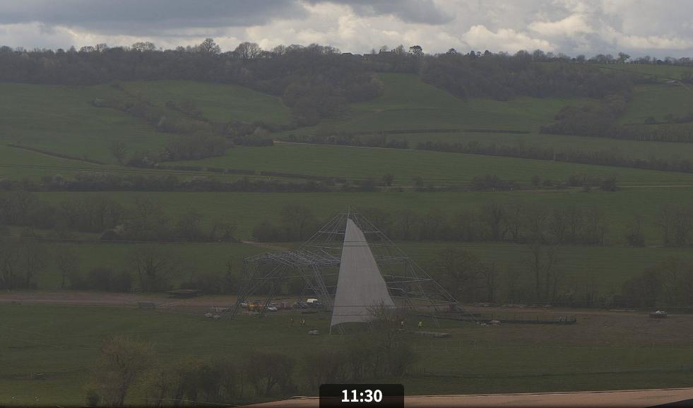 Forkie's tweet photo. So it begins... #glastonbury2019 https://t.co/V8AibkM64F