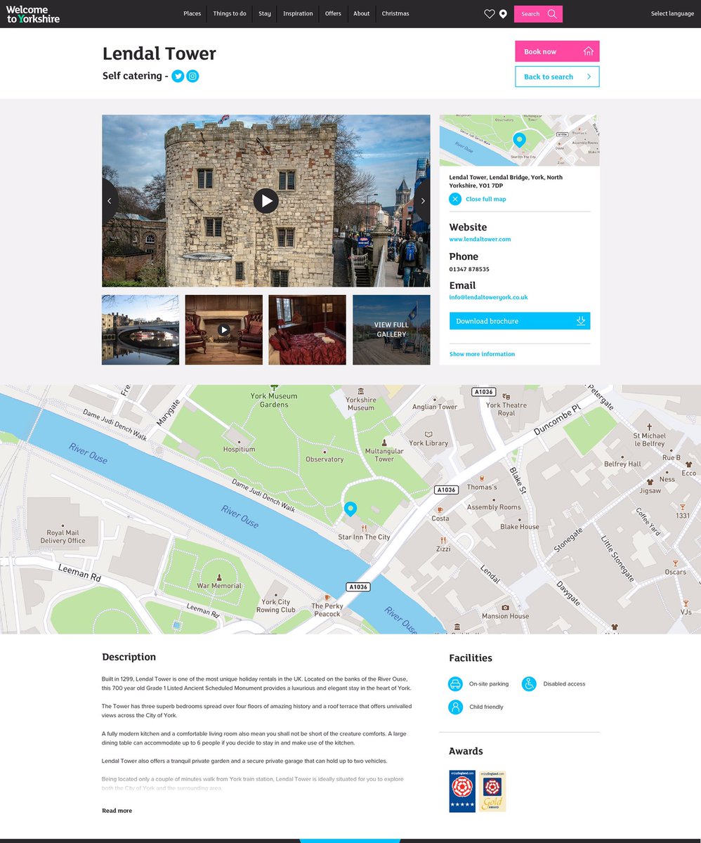 We've been working hard to develop our website, here's a look at the refreshed yorkshire.com, head over to discover more of Yorkshire #Y19