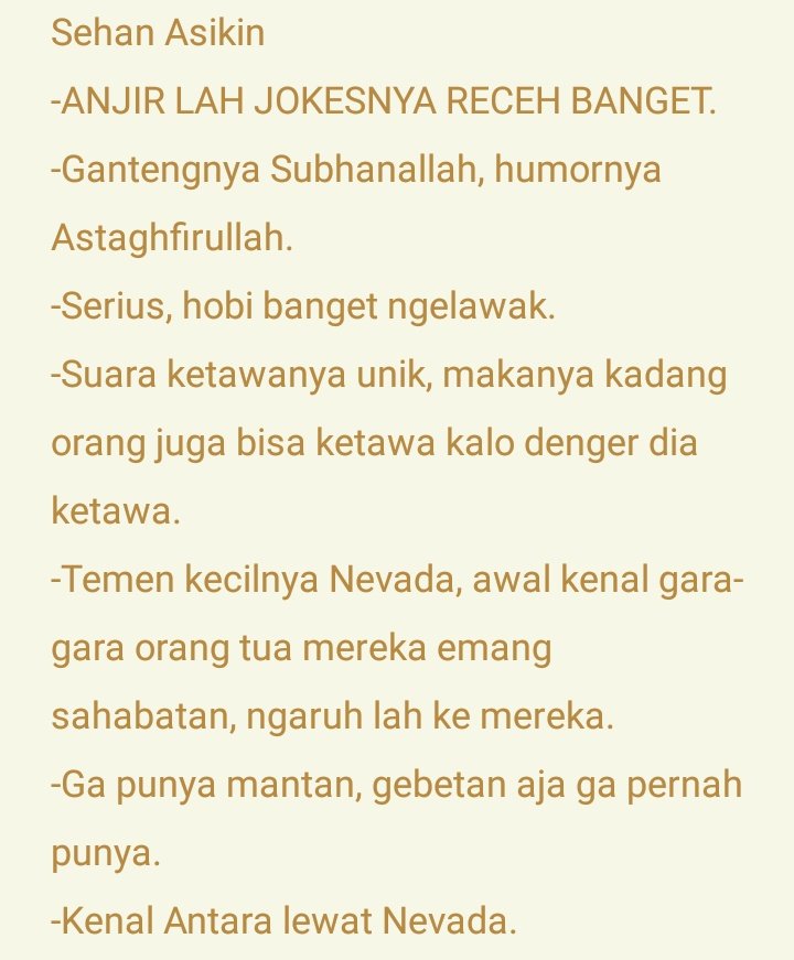 nana. // ia on Twitter: "semoga punya gebetan ya, han. [7/7]…