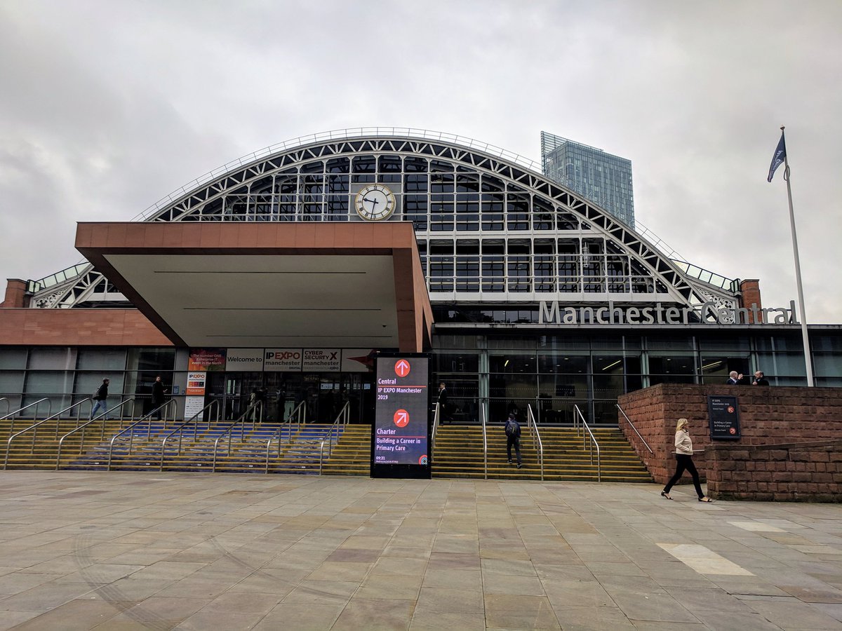 McDonaldICT's tweet photo. We're at IPExpo Manchester today. Meeting our partners and looking at new technologies to bring to our clients. #IPEXPOManchester https://t.co/lHbEcstkZW
