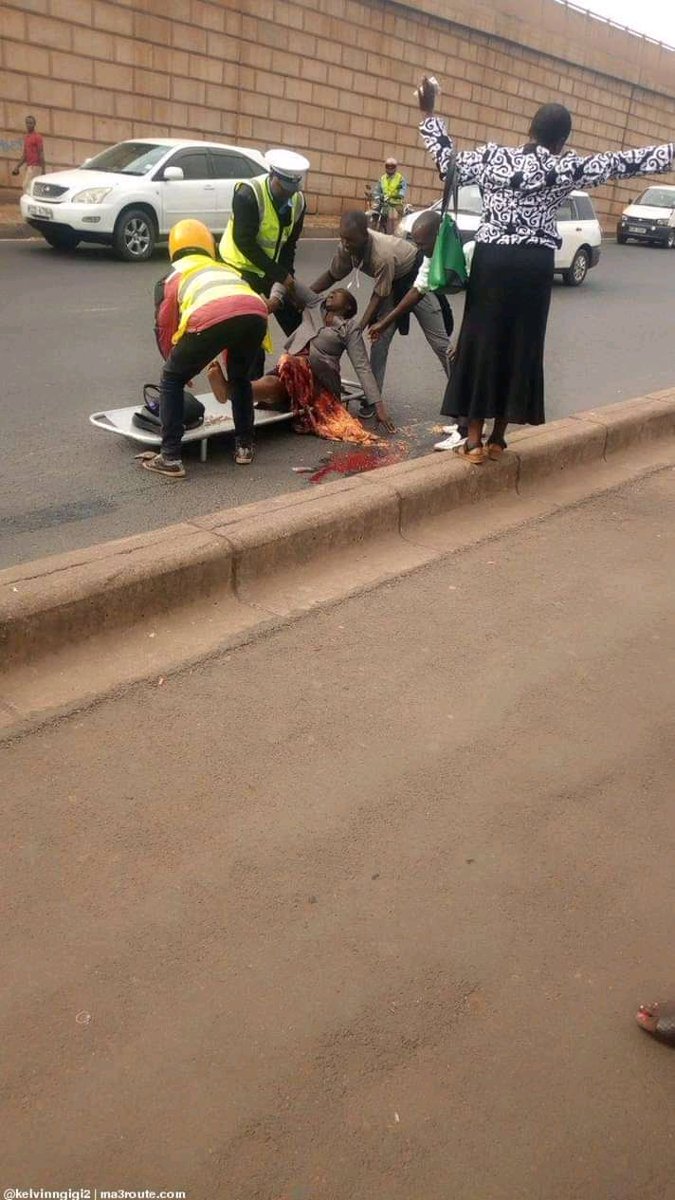 Uproar On Social Media As The Notorious Kenya Mpya Buses Crash Another Kenyan Graphic Images