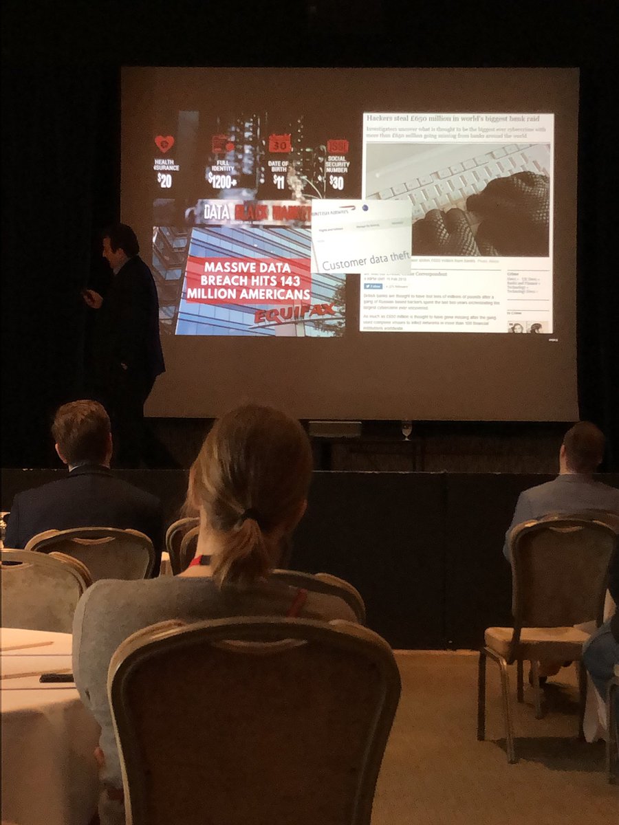 PEXNetwork_Team's tweet image. A very cool topic - 

'Applying  #AI holistically to improve cyber crime investigation'

1. How can companies identify people? 
2. How can you protect and manage data? 

#data is the future and protecting it is the challenge 

Come to @Proservartner booth #OPEXSpring19