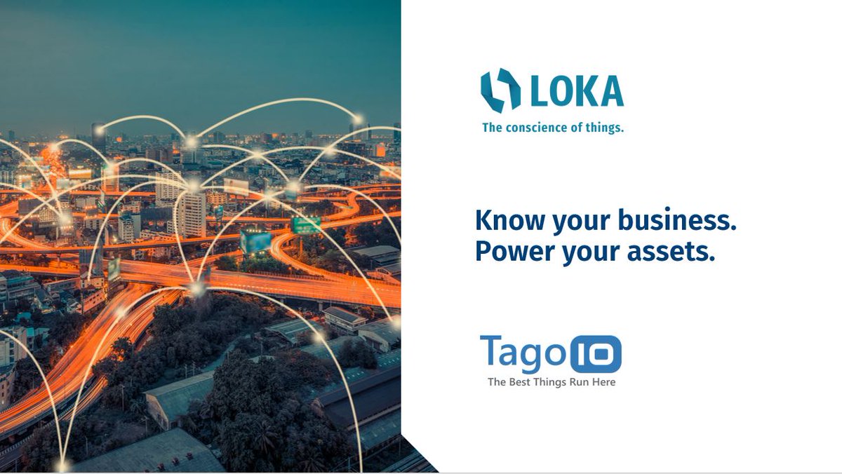 LOKASystems's tweet photo. LOKA Systems and TagoIO are pleased to announce their new partnership, that will make available for customers and partners worldwide a powerful  IoT solution. Check out the article here: https://t.co/nKFtTSEUK8 https://t.co/m9YwlYkCmE