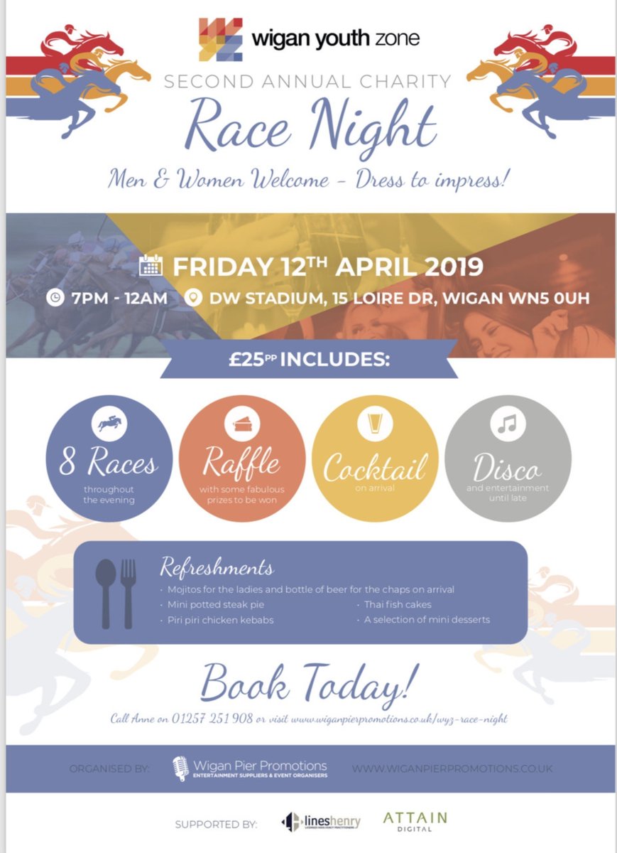 Hi All,
Less than 2 weeks away. I really need to increase number or the event won't go ahead. It was a great success last year and at a loss at to why this year its been so difficult. Tickets now £25 instead of £40. Please share and spread the word. wu.to/VpO5Gv