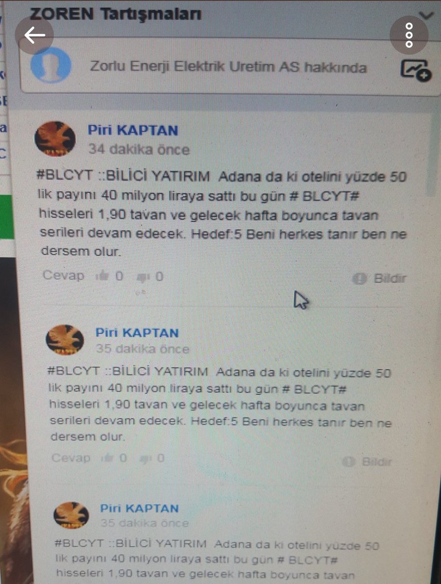 Takipçi dostlara duyurumdur. Adımı avatarimi kullanan bir şerefsiz haysiyetsiz KY kandırma derdine düşmüş. Pes diyorum bu hırsızlığa. Sakin itibar etmeyin benim cümlelerimi zaten biliyorsunuz. Kimseye alın satın demem grafik desteği olmadan paylaşım yapmak. Aman haa.
