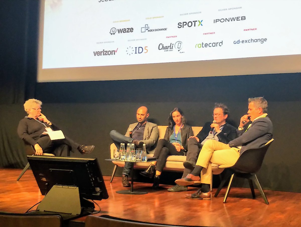 SpotX's tweet photo. 'We're waiting to hear if and how the law will change to allow regional advertising,' advises @crego4 from Values at #atsp19 on the panel about connected #TV and #addressable #advertising #ATSParis https://t.co/y3F2uM45pL