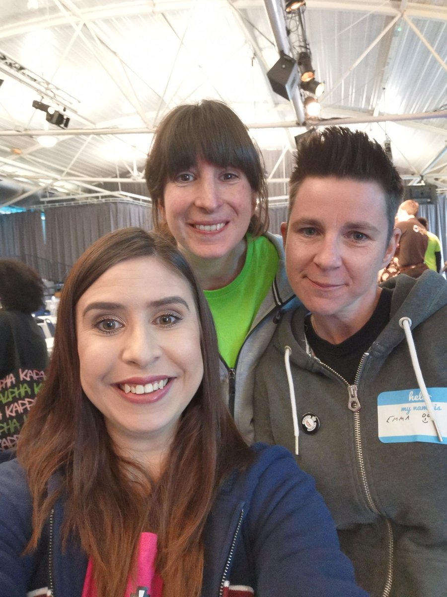 swanny's tweet photo. @Punkmik @EmJayKay80 ❤️ These two! #TestBash #testbashessentials https://t.co/JOUi27h7ws