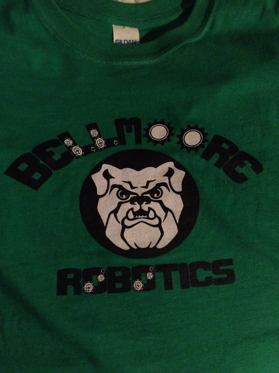 MsHillBellmoore's tweet photo. @anja_kitchen @ArcelorMittal_D @RoboticsHWDSB Wearing my shirt to support the team! Sorry I can’t be there to cheer from the pits. Go Bellmoore!!!!🎉🎉🎉#Robotics https://t.co/ONdEunrg02