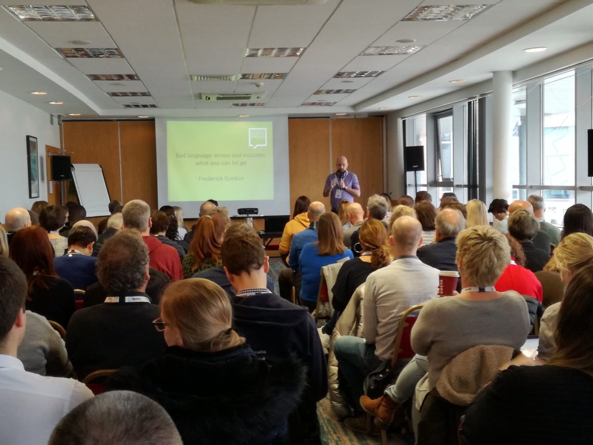 TheLondonSchool's tweet photo. Our trainer Fred Gordon gave an excellent talk on Error Correction earlier today - "Learners may have been trained to be reassured by correction; I prefer them to be reassured by being given the licence to express themselves". What happens in your classroom? #iatefl2019 #elt https://t.co/O3xvDGxuGx