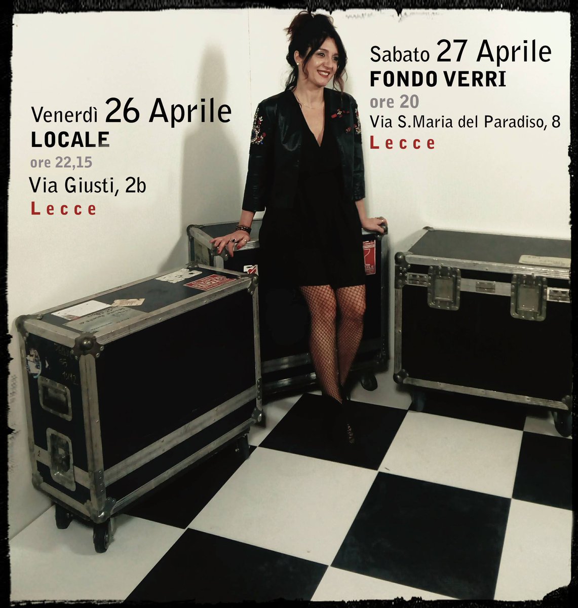 Perrott78799508's tweet photo. Vi aspetto a Lecce nel periodo pasquale... #musiclive #FrancescaRomanaPerrotta con Marco Ancona https://t.co/8kojV5RTcz