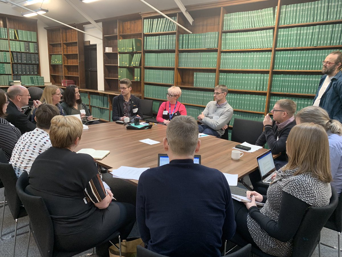 TabisW's tweet photo. Loads of questions and sharing in the practical shared learning session. The Innovation Network at its best - curiosity and generosity! @leedslibraries #libsinnovate #learninlibraries https://t.co/7atjEzYzps
