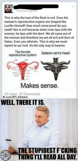 happieratheist's tweet photo. As I have said before. Religion makes you think stupid things and makes you look very stupid. #worship #god #islam #muslim #Christians #JesusChrist #ReligiousFreedom #Muslims #Islamic #manneVDWoord #kids  #CRCStudents #crcmain #CRCKidsChurch #CRCMainKids  #GLORY2019 https://t.co/pugPeQ5F96