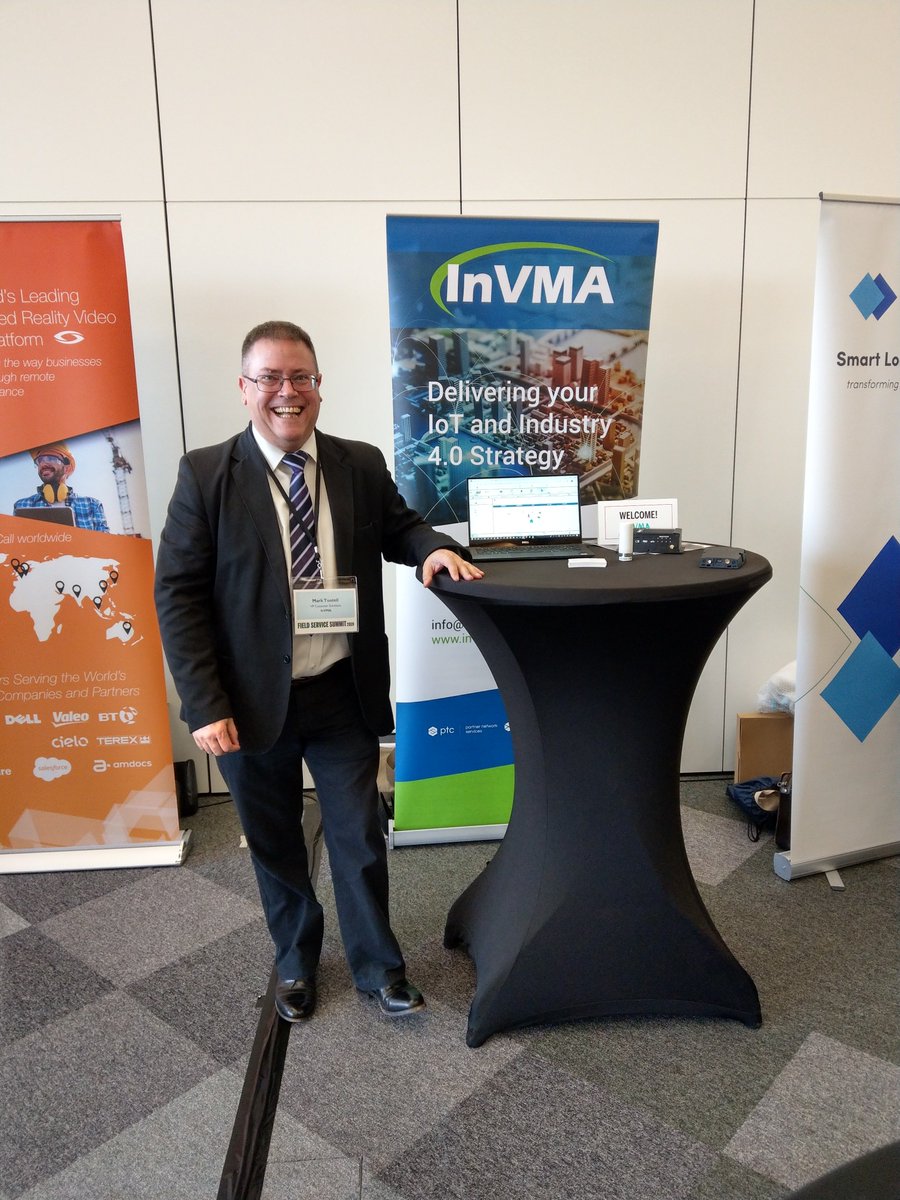 WeAreAMO's tweet image. Mark Tootell&apos;s smiley face takes us half way through the #FieldServiceSummit . If you haven&apos;t seen us yet, pop in for a chat #ConnectedService #FieldService #IoT #InternetOfThings #IIoT 
#ConnectedOperations @CopperbergAB