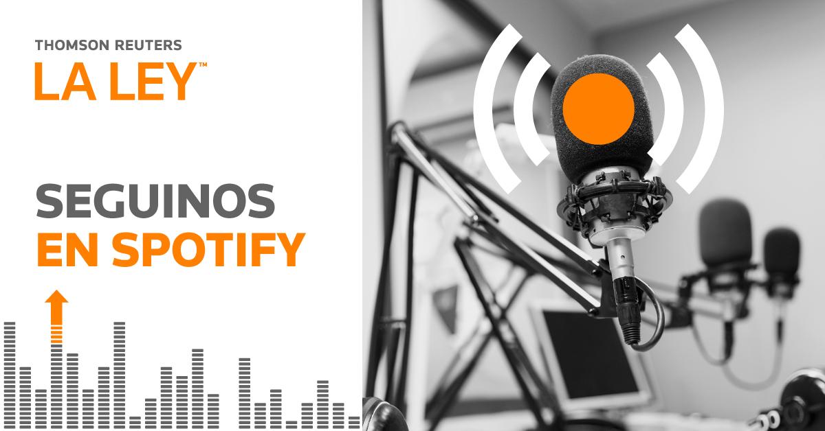 TRLaLey's tweet photo. 📢 Seguinos en Spotify 👉https://t.co/d6vwVpGVvv
Escuchá las últimas novedades legales de Argentina, a cargo de la Dirección de Contenidos de Thomson Reuters La Ley #Entrevistas #TRradio https://t.co/Zo71wDFJud