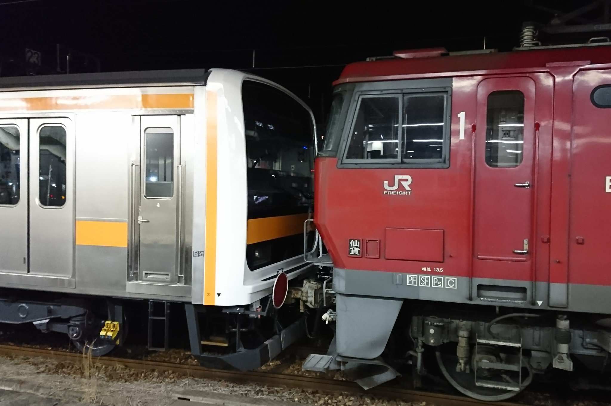 元東大宮訓練機械2両新秋津へ Twitter