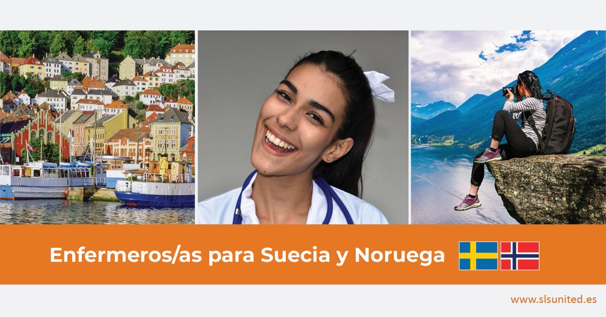 SlsEscuela's tweet photo. ¿Quieres trabajar en #Escandinavia? ¡Próximamente realizaremos charlas informativas en #Madrid, #Barcelona, #Sevilla y #Zaragoza! 
Aforo limitado, reserva tu plaza: seleccion@slsunited / +34 656 721 611 / +34 635 997 893 #Enfermeria #Enfermeros #Enfermeras #Suecia #Noruega https://t.co/bicZpSS1Zs