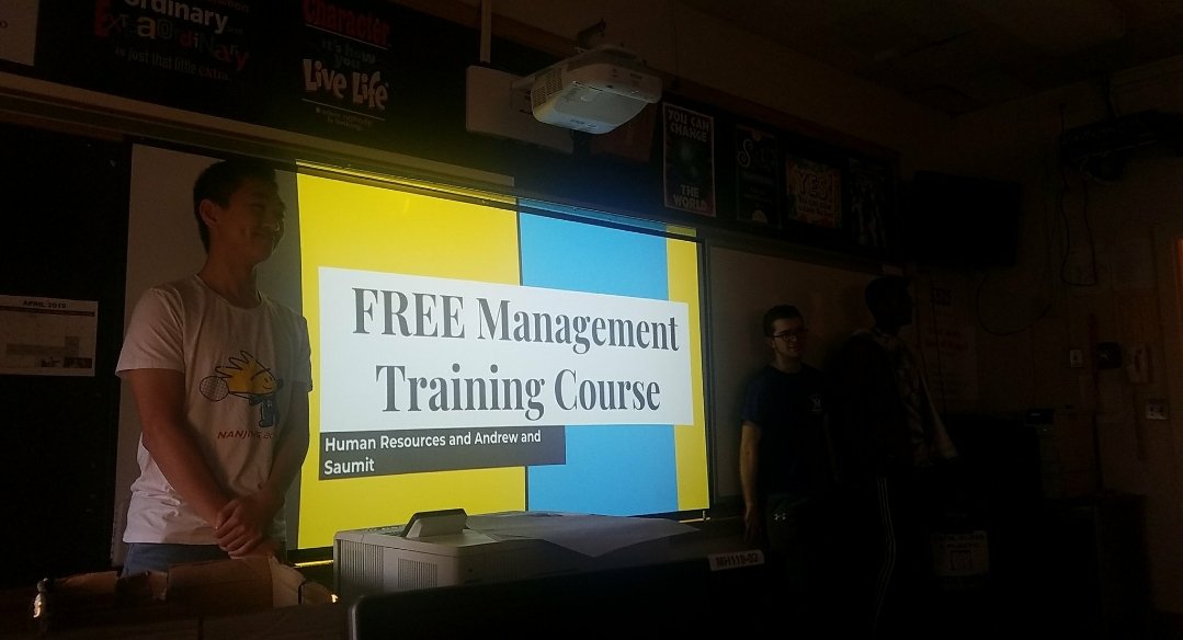 versatienj's tweet photo. Management training begins!! https://t.co/5jhNfkNXZU
