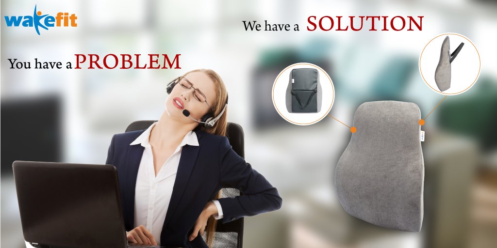 WakefitCo's tweet photo. Are you involved in work that includes a great amount of sitting? A back support cushion may help you handle back pain and reduce a few of your symptoms.
#BackPain #BackSupport #BackCushion #BackPillow #Wakefit https://t.co/vYIwclDX5x