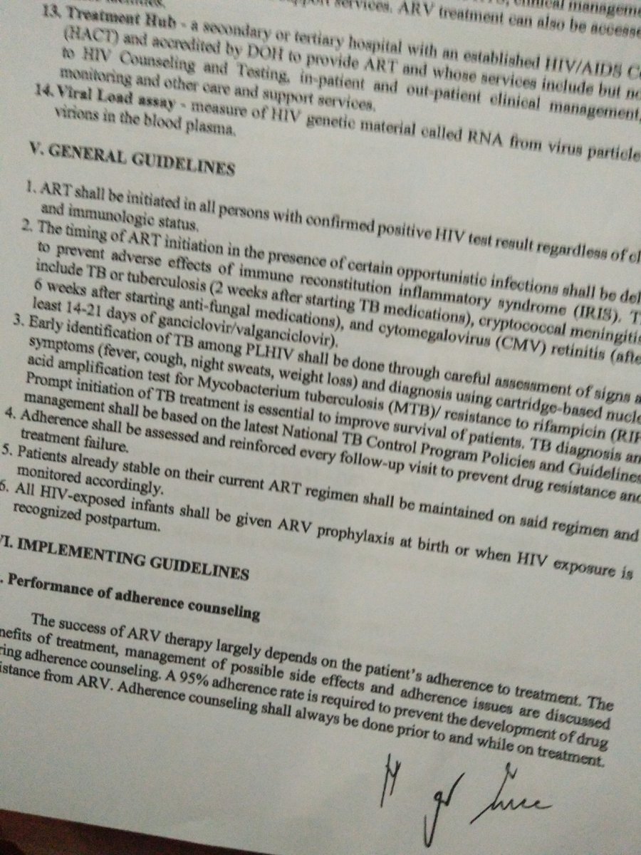 MyHub_Cares's tweet photo. DOH-AO No. 2018-0024
Revised Policies and Guidelines on the Use of #ART among #PLHIV https://t.co/UOnXhyCJj7