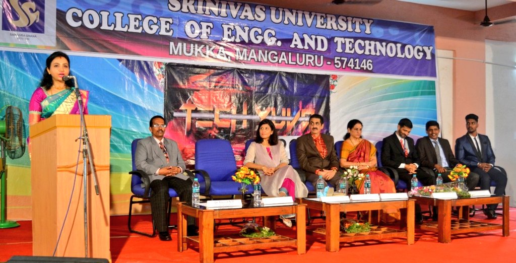 TechYuva's tweet photo. @pavankumar_nr @SRISTICA_SUCET @DrRKHegde @MayyaShashanka @AbhiKarwar @SwasthikGhate @SUCETMukka @Yarhok @SSuchetan @MogerShekhar @NEHAJOY94 @jintu_joseph @surajyvkotian @ProfSRK @MangaloreCity @manipalblog @hashmangaluru @NitteSanath @JimmyGeorgeEr @VasudevKamath96 @karthikskp26 @NidhiNaik14 @Ganii9444 @Mr_kookie_ @Sharadham2 @anu_machado @Abhishekhubli @JeevanCivilEr @TilakrajGaniga @NandeshPoojari @VpAishwarya @shreeprakashb @Vidyadevi828942 @ksd_srab @SidasowRohit @abhishek_sp7 @ManipalTimes @aneeeta_jose @NAYANAKANNAN @Nagaraj8150 @beingjuraij @s_a_shette @Trudramuni1 @Ashzz_Tech @theCivilEngg @ugc_india @HRDMinistry @Rohit_sidasow @ambik4ever National Level #Technical #Cultural &amp; #Sports Fest #TechYuva2K19 inaugurated today morning at #SUCET #SrinivasUniversity #Mukka #Mangaluru by Smt. #VanitaPai (Director, Children's Author &amp; Publisher at #Art1first Publications Pvt Ltd., #Manipal) #TechYuva #Mangalore @ManipalTimes https://t.co/gqZ2X8gbTw