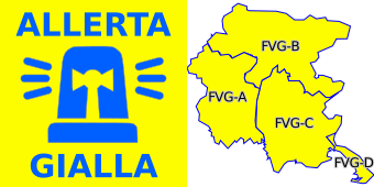 #AllertameteoFVG ALLERTA REGIONALE: DALLE 12 del 04/04 ALLE 12 del 05/04 ALLERTA GIALLA SU ZONE FVG A,B,C,D PER PIOGGE, VENTO, ACQUA ALTA,MAREGGIATE. bit.ly/2qfRA8U