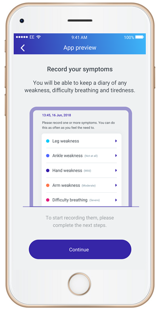 CMTandMeApp's tweet photo. How is your week going? If today is a day when you feel weakness in your legs, make sure to record it in the symptom tracker. If you haven't already, please visit https://t.co/H1FlBDhm7b to download the @CMTandMeApp @CMTNeuropathy @CMTASTAR @CMTUnitedKdom @ACMT_Rete @ecmtf https://t.co/C5D5RShHXn