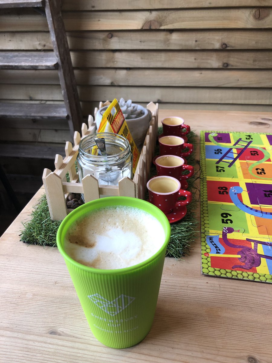 Happily <a href="/theShedcoffee/">theShed : cocoa rooms</a> with my first <a href="/shrewsburycup/">Shrewsbury Cup</a>