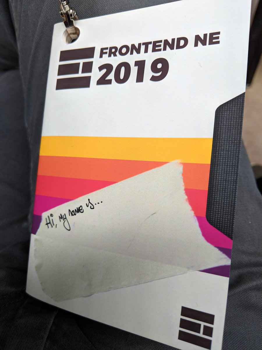 Clarquey's tweet image. Halfway through and we&apos;ve already had amazing talks from @adactio, @katie_fenn, @rem and @AniaMakes

#FrontEndNE #frontend