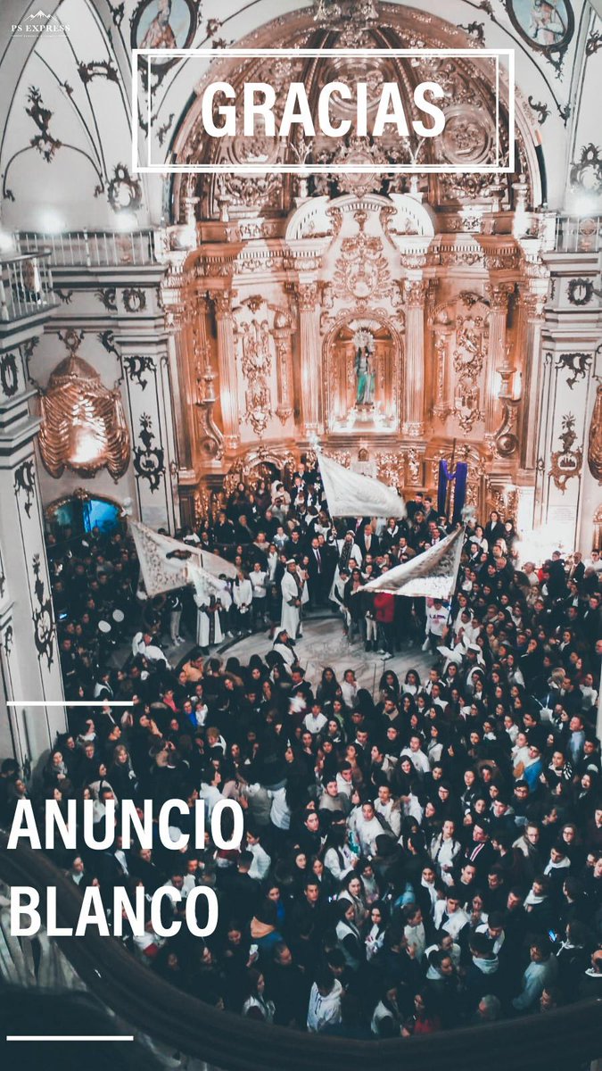 A todos los que estuvisteis con nosotros a pesar del tiempo #Gracias sois los mejores 🏳️ #AnuncioBlanco #SSantaLorca19