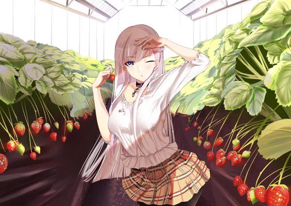 ベルファストいちご狩り
#アズールレーン 