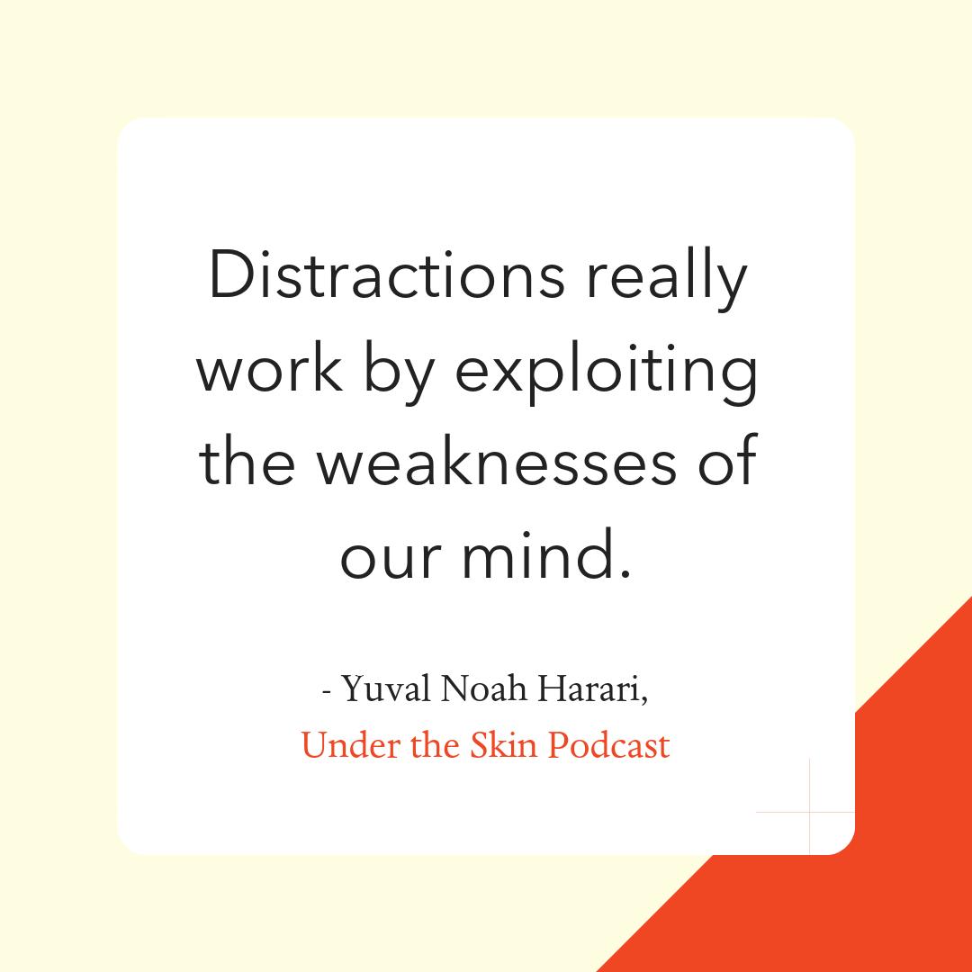 “There are things that attract human attention, and there is often a huge gap between what is important and what is attractive and interesting."
