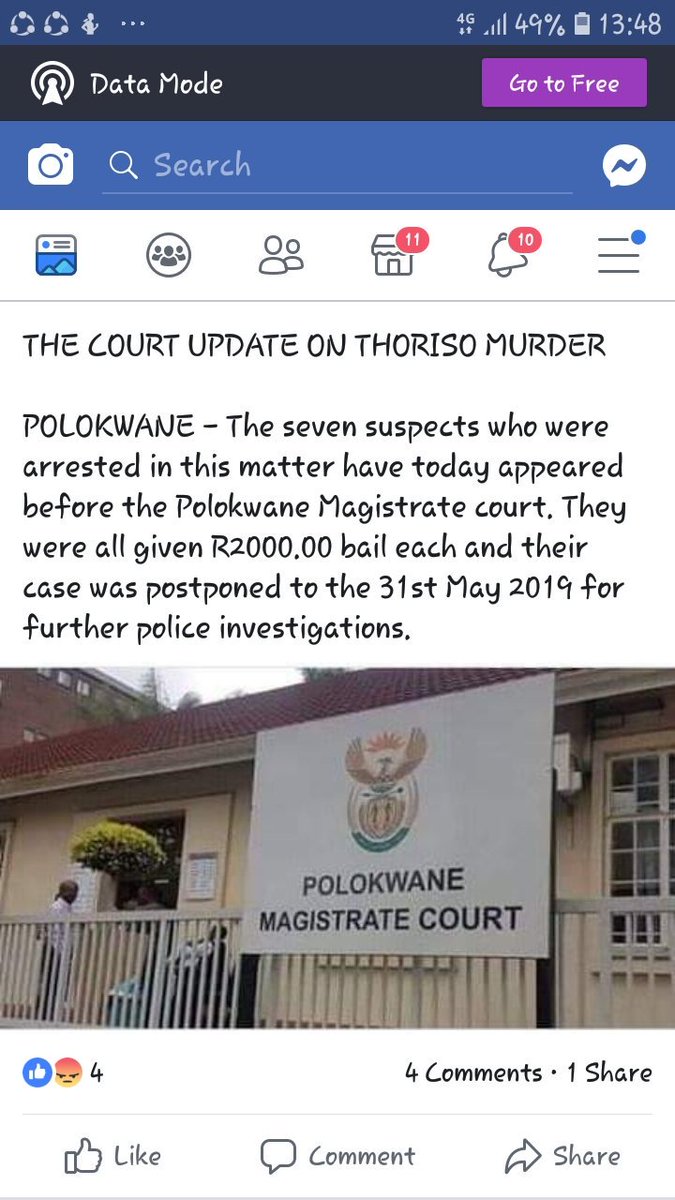 Kgoshigadi_B's tweet image. is this the justice system that we need to put our trust in?what is this?💔💔💔my heart bleeds. Will we get #justiceforthoriso