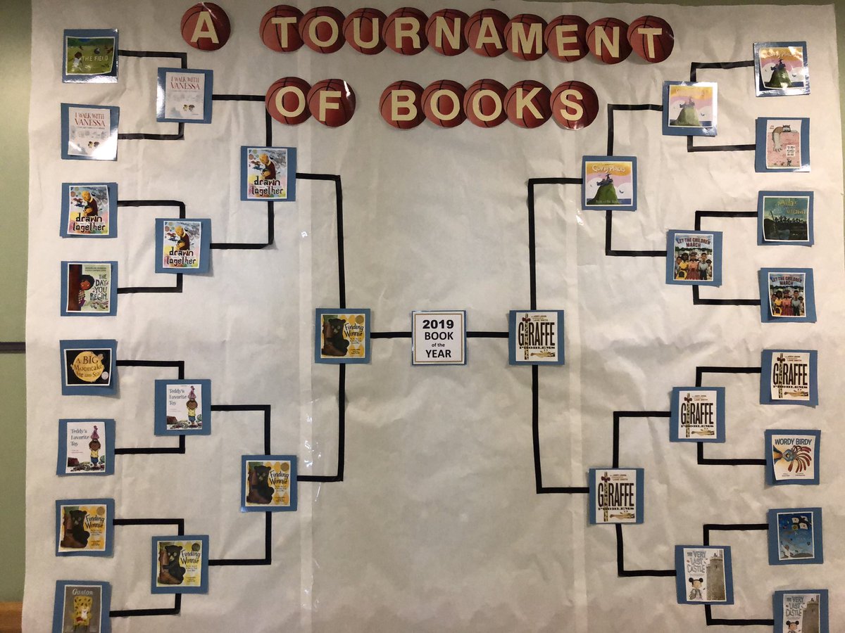 BatchLibrary's tweet image. Down to the Top Two for March Reading Madness.
Finding Winnie Vs.
Giraffe Problem 
Who will win? The winner will be announced Friday.@TheBatchBulldog